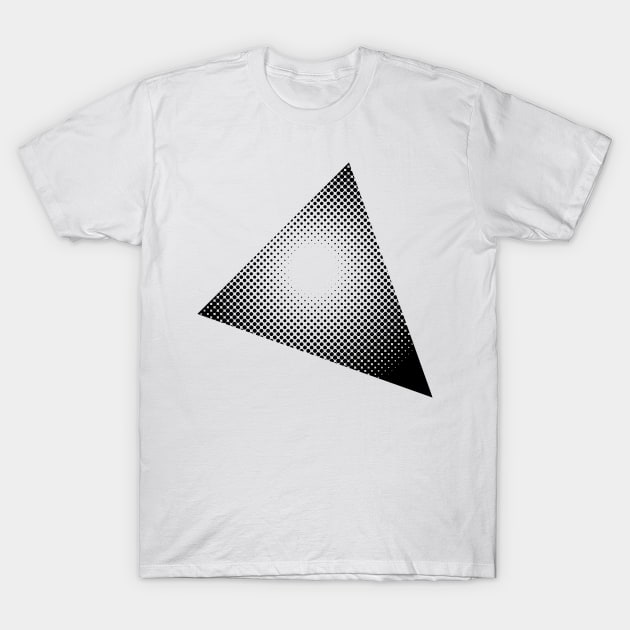 triangle raster design T-Shirt by lkn